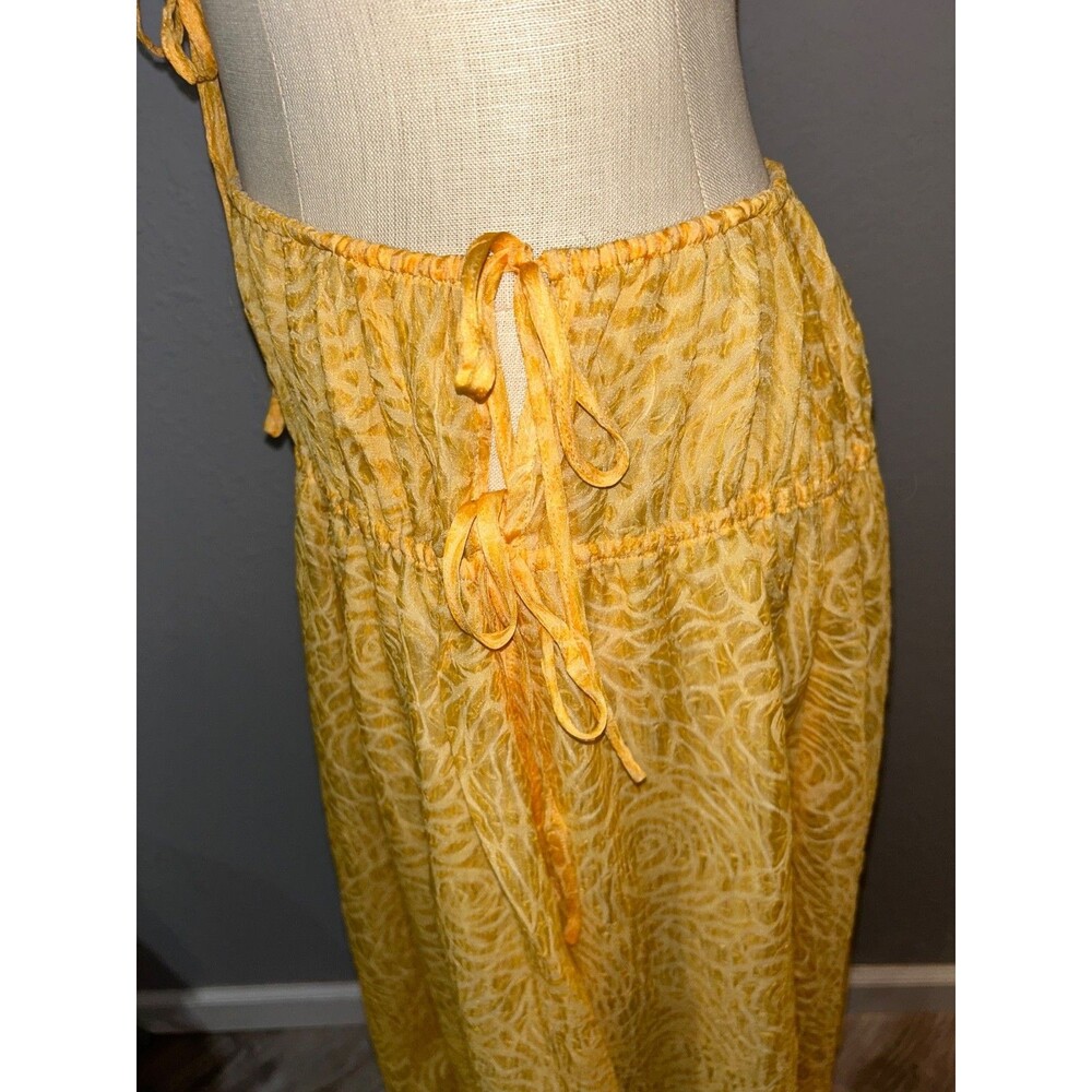 Reformation Valeria Women's Puff Sleeve Crop Top & Midi Skirt Set Size 8 NWT - Picture 6 of 11